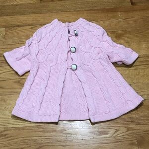 Barami Pink Cable Knit Cardigan (Free Mystery Clothes)